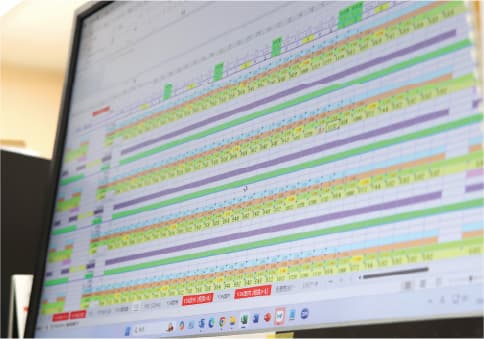 自社開発生産管理システム